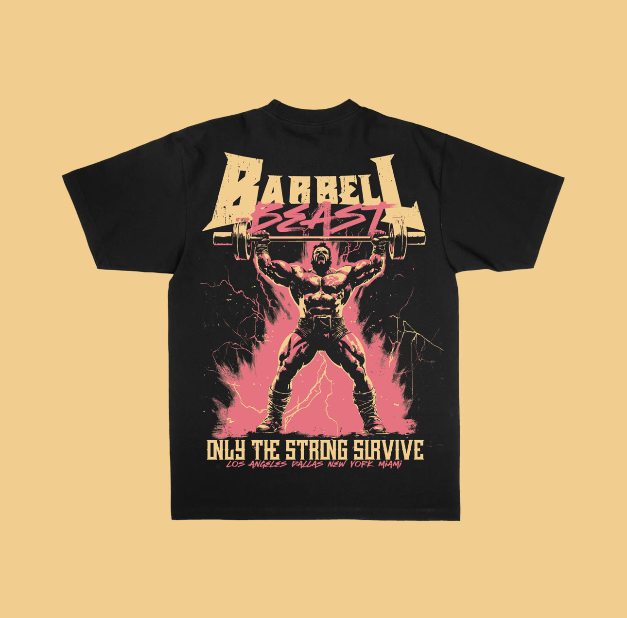 Barbell Beast Tee