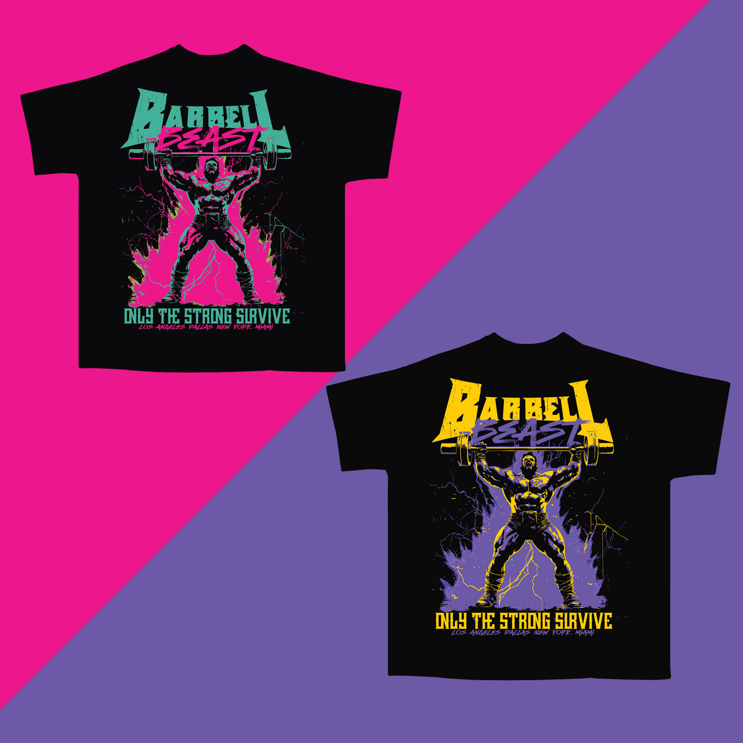 Barbell Beast Color Faze Series